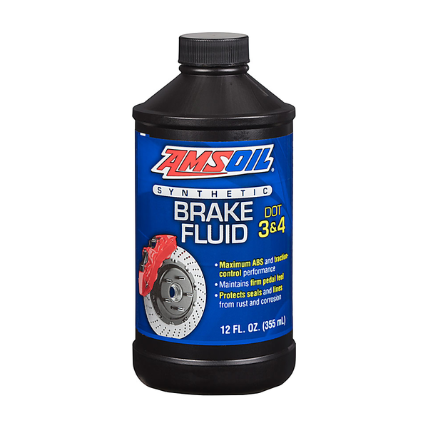 Amsoil Synthetic Brake Fluid DOT 3 + DOT 4