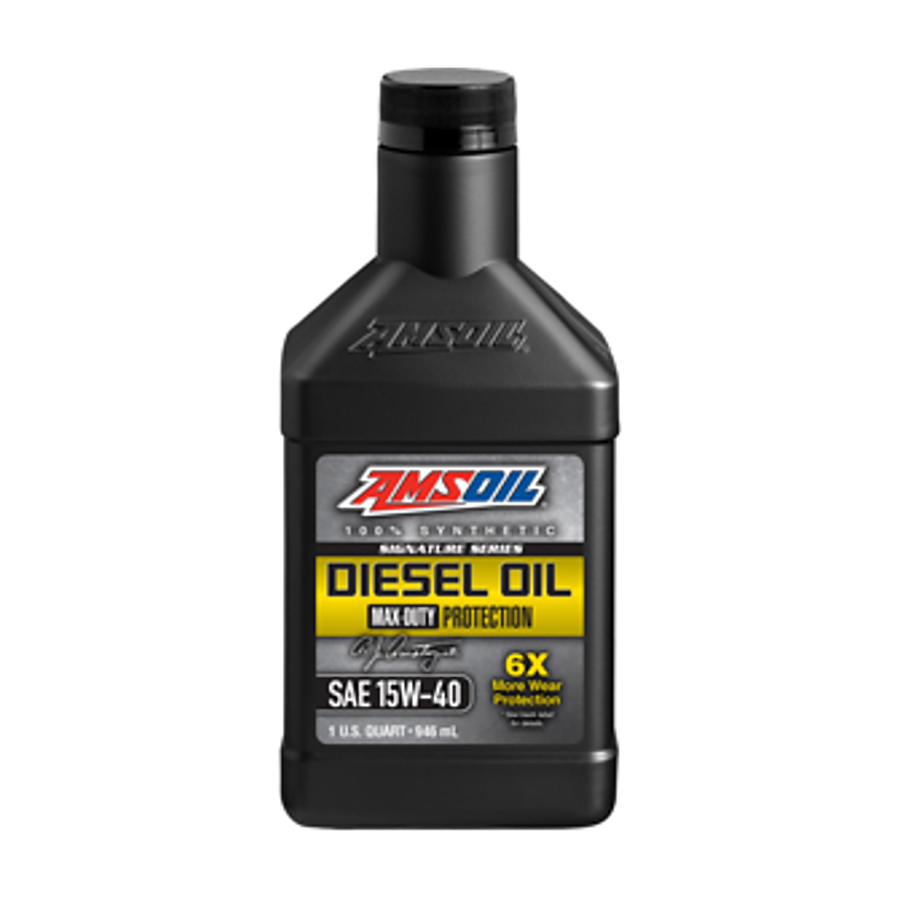 Signature Series Max-Duty Synthetic Diesel Oil 15W-40