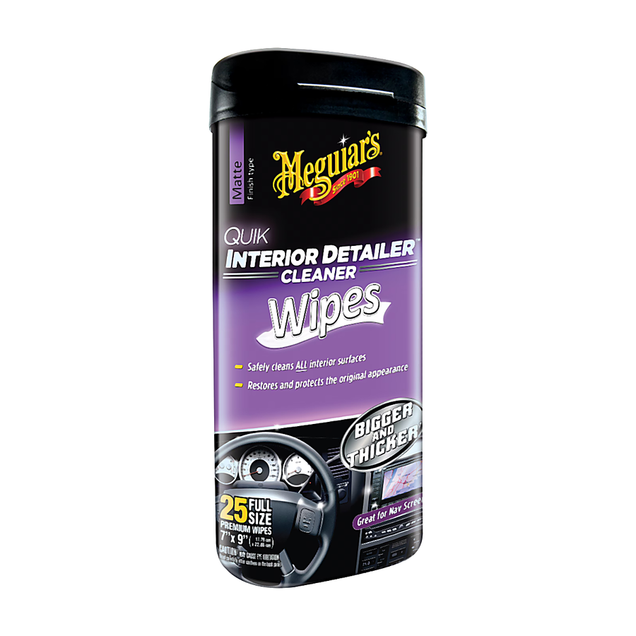 Meguiar's Quik Interior Detailer Cleaner Wipes